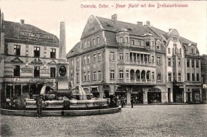 Ostróda Rynek - Reprodukcja 21245