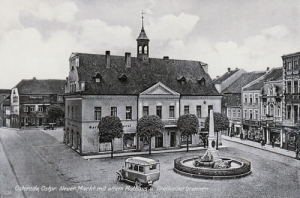 Ostróda Ratusz - Reprodukcja 21246