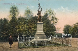 Ostróda Pomnik - Reprodukcja 21248