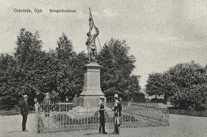 Ostróda Pomnik - Reprodukcja 21249