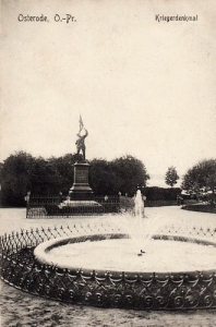 Ostróda Pomnik - Reprodukcja 21252