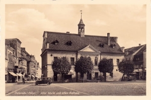 Ostróda Ratusz - Reprodukcja 21258