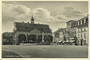 Ostróda Ratusz - Reprodukcja 21261