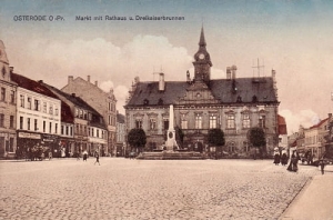 Ostróda Ratusz - Reprodukcja 21262