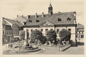 Ostróda Ratusz - Reprodukcja 21263
