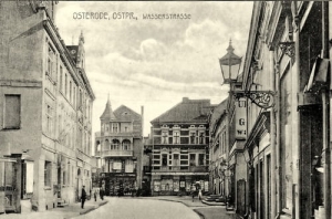 Ostróda Wasserstr. - Reprodukcja 21289