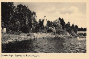 Ostróda Bismarckturm - Reprodukcja 21294
