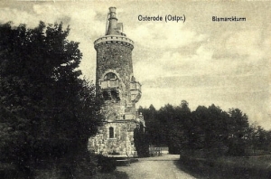 Ostróda Bismarckturm - Reprodukcja 21296