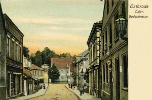 Ostróda Baderstr. - Reprodukcja 21309