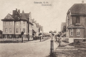 Ostróda Blucherstr. - Reprodukcja 21319