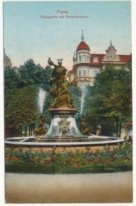 Poznań Perseusz fontanna - 07920