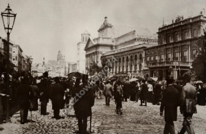 Warszawa Krakowskie Przedmieście -Reprodukcja 3193