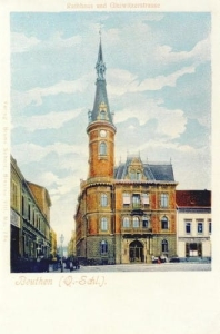 Bytom Ratusz - Reprodukcja 21486