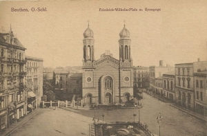 Bytom synagoga - Reprodukcja 21576