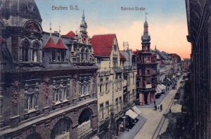 Bytom Bahnhofstr. - Reprodukcja 21615