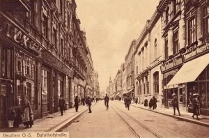 Bytom Bahnhofstr. - Reprodukcja 21616