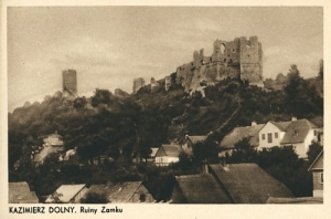 Kazimierz Dolny Ruiny zamku - Reprodukcja 1423