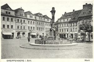 Gryfów Śląski rynek - Reprodukcja 21777