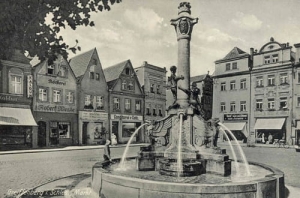 Gryfów Śląski rynek - Reprodukcja 21781