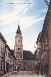 Gryfów Śląski Kirchstr.- Reprodukcja 21793