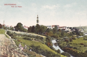 Gryfów Śląski panorama- Reprodukcja 21818