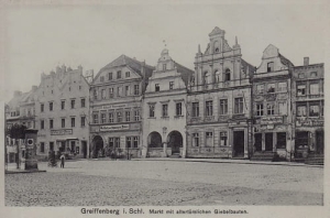 Gryfów Śląski rynek- Reprodukcja 21851