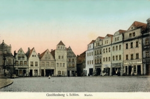 Gryfów Śląski rynek- Reprodukcja 21852