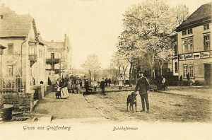 Gryfów Śląski Bahnhofstr.- Reprodukcja 21874