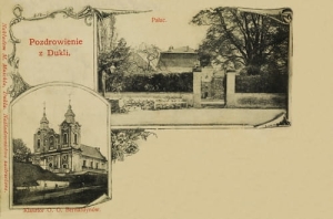 Dukla Kościół Pałac - Reprodukcja 21938