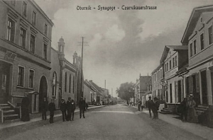 Oborniki Synagoga - Reprodukcja 22012