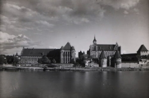 Malbork Zamek panorama - Reprodukcja 4322
