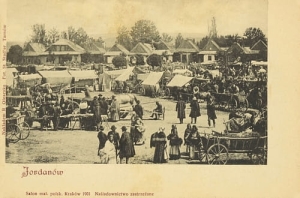 Jordanów targ - Reprodukcja 22182