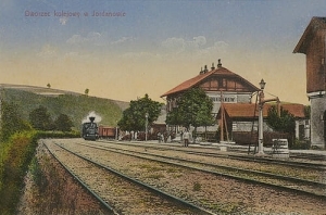 Jordanów Dworzec - Reprodukcja 22190