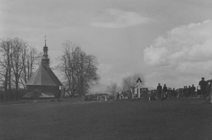 Chabówka widok na Kościół - Reprodukcja 22237