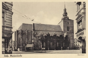 Słupsk Kościół - Reprodukcja 22307