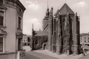 Słupsk Kościół - Reprodukcja 22310