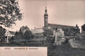 Słupsk Kościół - Reprodukcja 22315