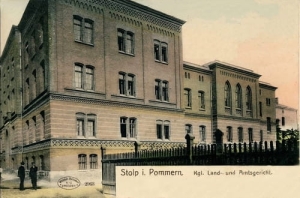 Słupsk Sąd - Reprodukcja 22417