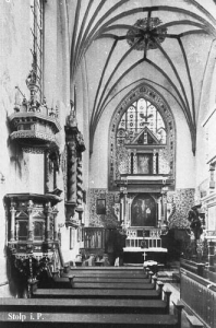 Słupsk Kościół - Reprodukcja 22496