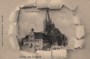 Goleniów Ratusz - Reprodukcja 22534