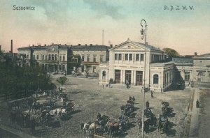 Sosnowiec Dworzec - Reprodukcja 4799
