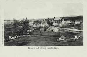 Krosno panorama - Reprodukcja 15965