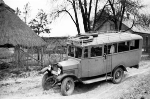 Miechów droga Kraków-Miechów -Reprodukcja 23053