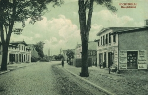 Zblewo Hauptstr. - Reprodukcja 23481