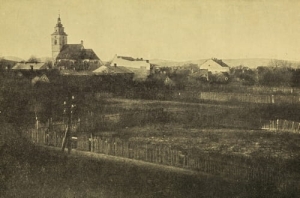 Stary Sącz widok ogólny - Reprodukcja 4815