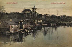 Skierniewice przystań na rzece - Reprodukcja 5271