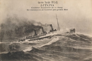 Krążownik Lutetia - Reprodukcja 010