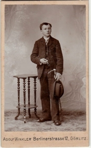 CDV  Adolf Winkler ZGORZELEC 1554