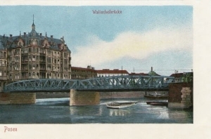 Poznań Most Chwaliszewski - Reprodukcja 5416