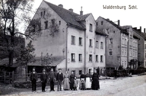 Wałbrzych Waldenburg - Reprodukcja 1768